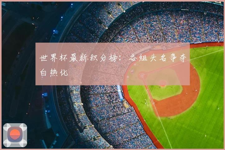 世界杯最新积分榜:各组头名争夺白热化